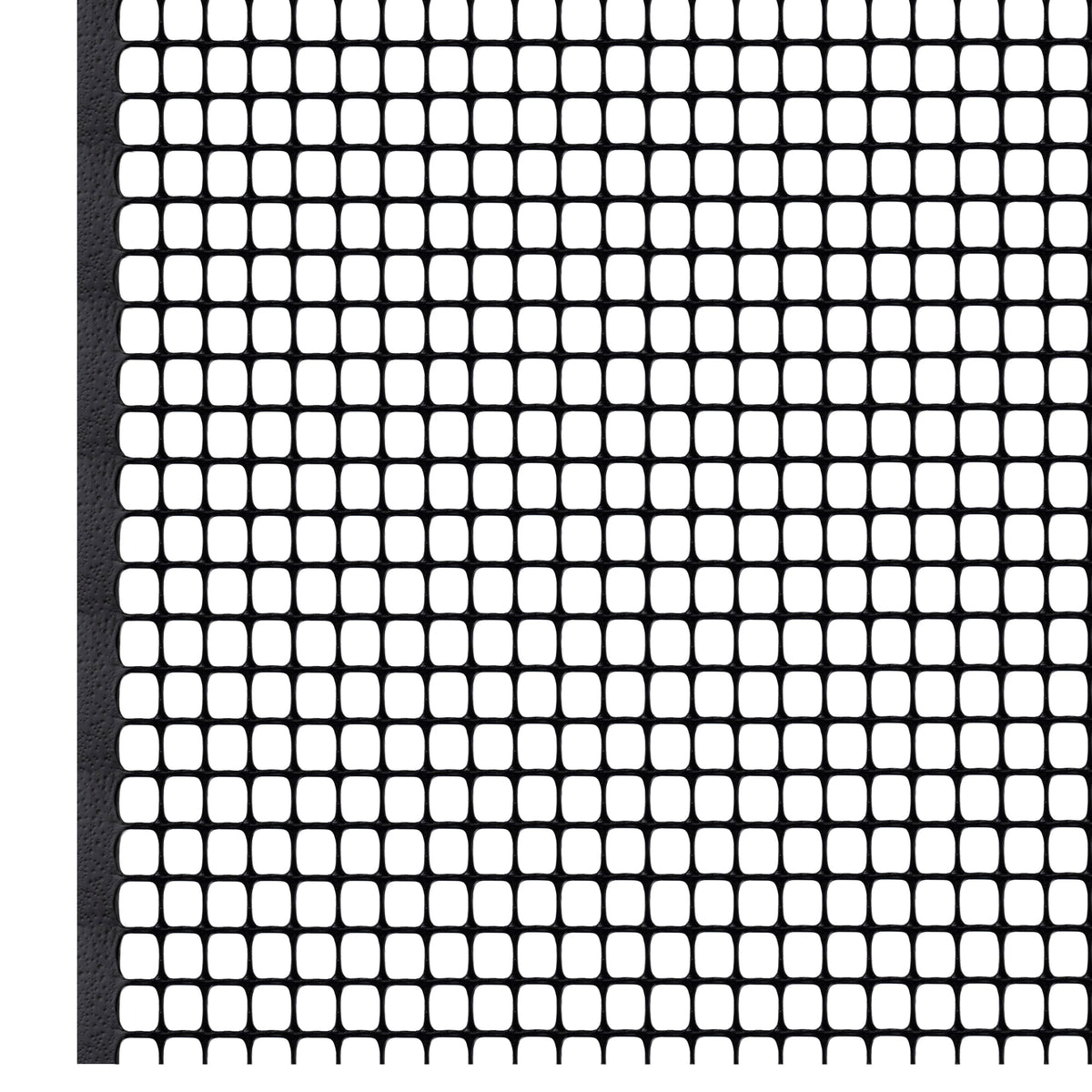 BOEN 25-ft x 2-ft 7-Gauge Black Plastic Extruded Mesh Rolled Fencing