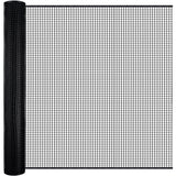 BOEN 25-ft x 3-ft 7-Gauge Black Plastic Extruded Mesh Rolled Fencing