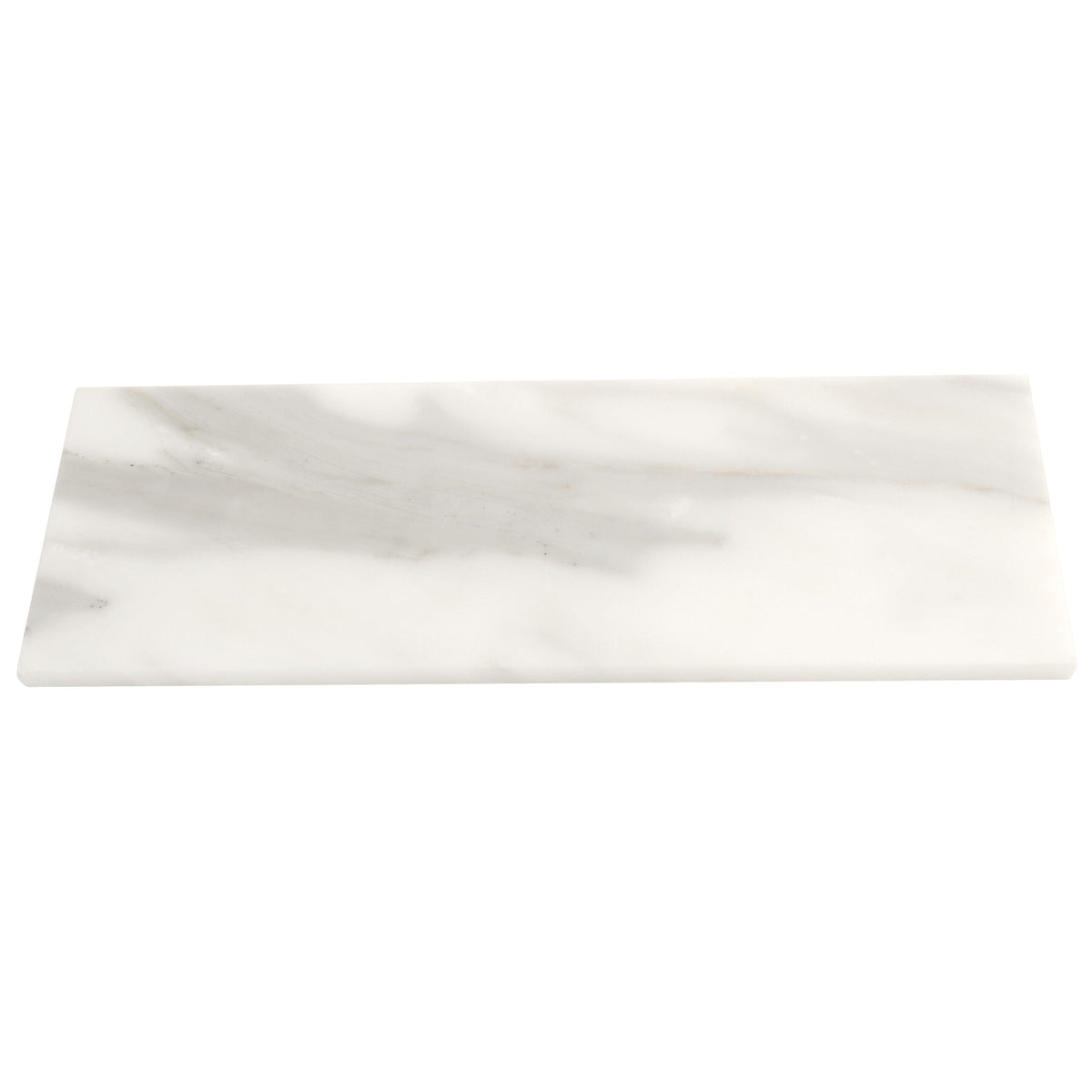 Apollo Tile White 4-in x 12-in Honed Natural Stone Marble Brick Floor and Wall Tile (5-sq. ft/ Carton)