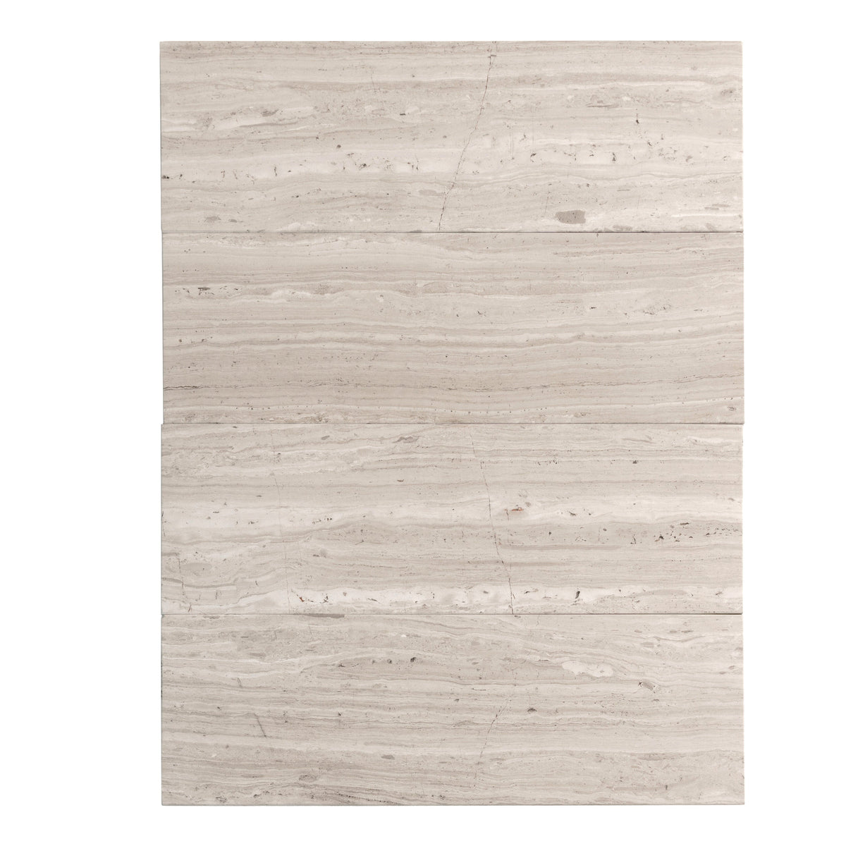 Apollo Tile Grandis Wooden Gray 4-in x 12-in Honed Natural Stone Marble Subway Floor and Wall Tile (5-sq. ft/ Carton)