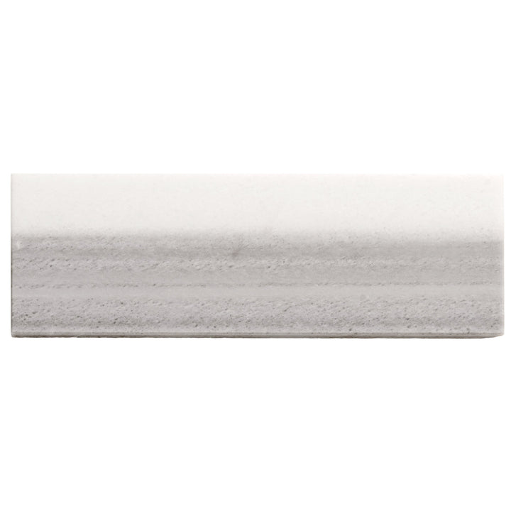 Apollo Tile (Sample) Floor and Wall Tile Gray 4-in x 4-in Honed Marble Subway Floor and Wall Tile