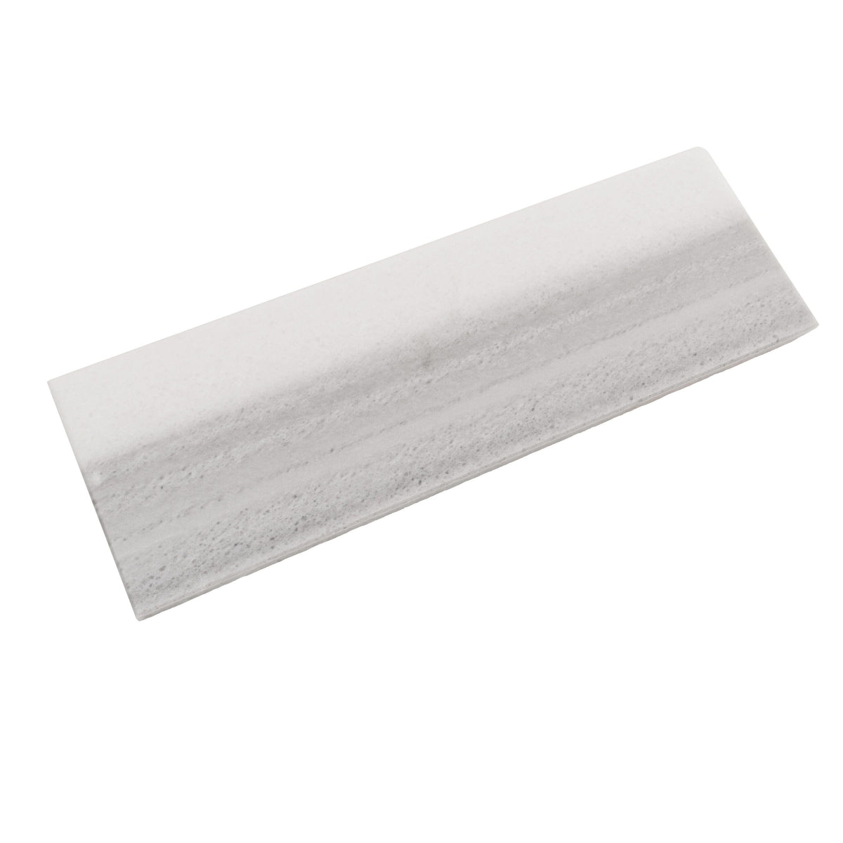 Apollo Tile (Sample) Floor and Wall Tile Gray 4-in x 4-in Honed Marble Subway Floor and Wall Tile