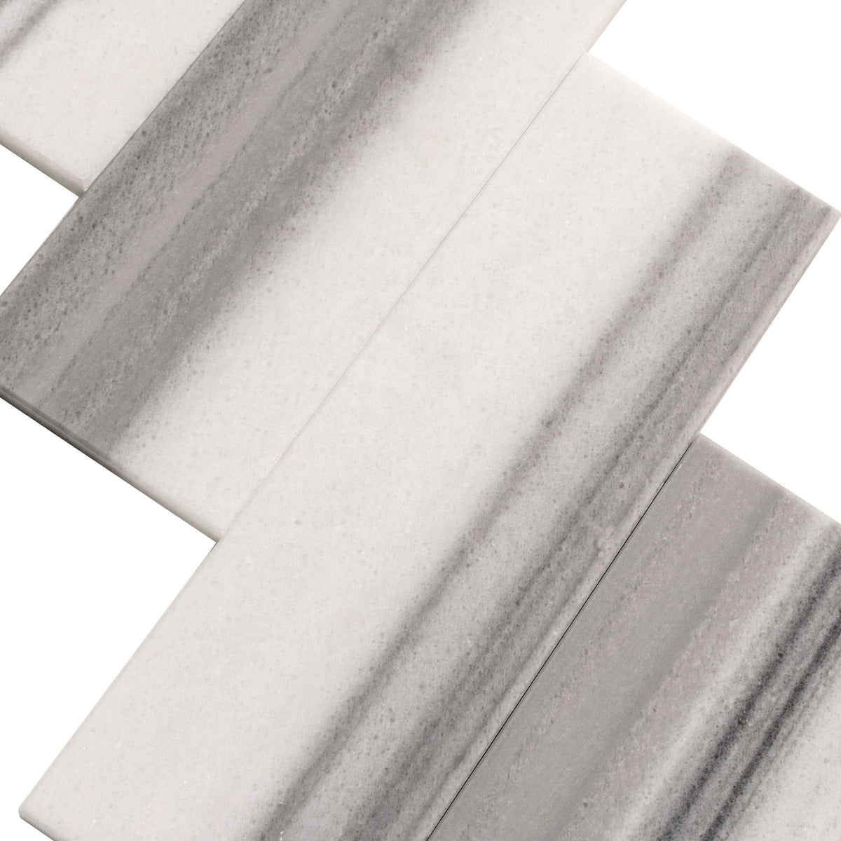 Apollo Tile (Sample) Floor and Wall Tile Gray 4-in x 4-in Honed Marble Subway Floor and Wall Tile