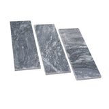 Apollo Tile (Sample) Floor and Wall Tile Gray 4-in x 4-in Polished Marble Subway Floor and Wall Tile