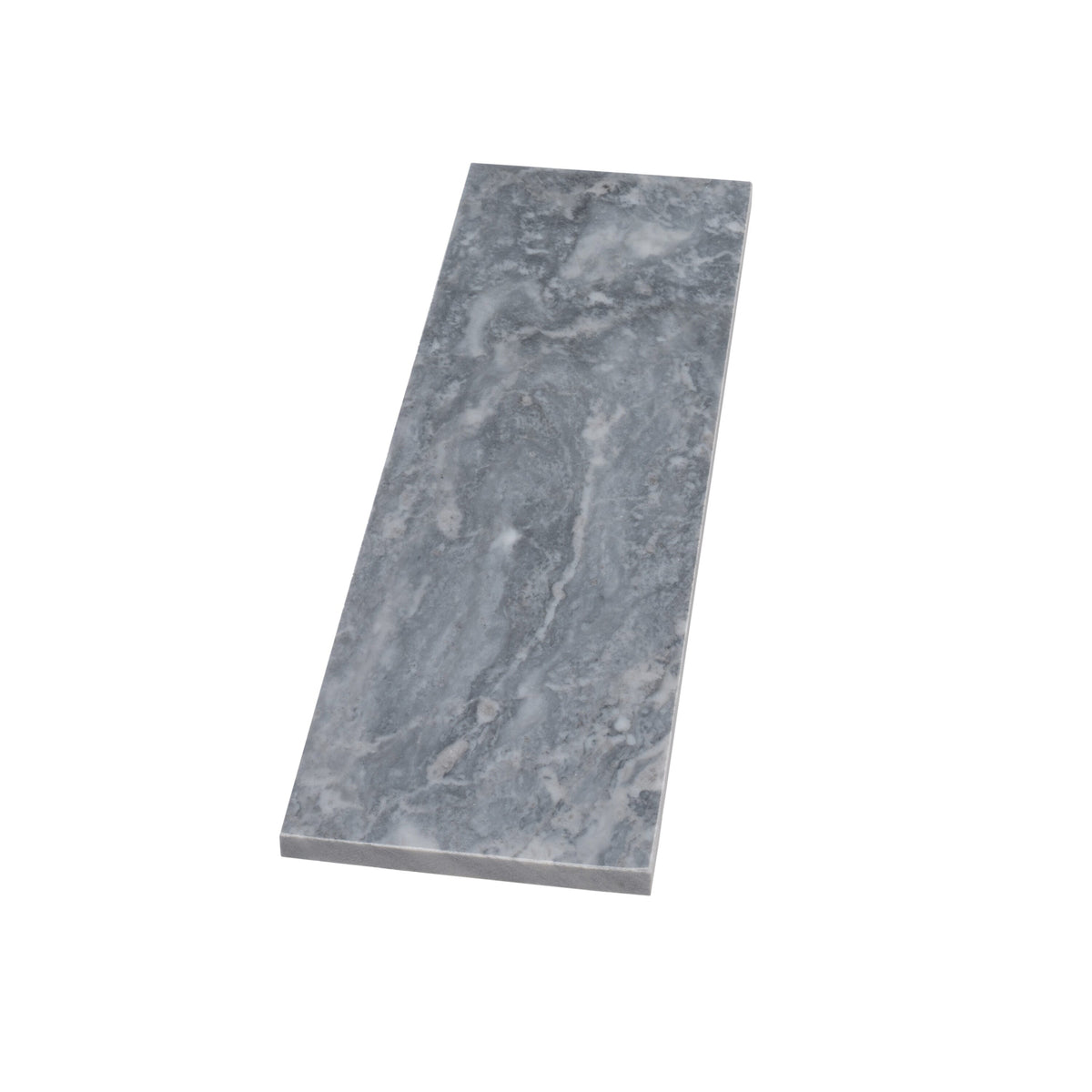Apollo Tile (Sample) Floor and Wall Tile Gray 4-in x 4-in Polished Marble Subway Floor and Wall Tile
