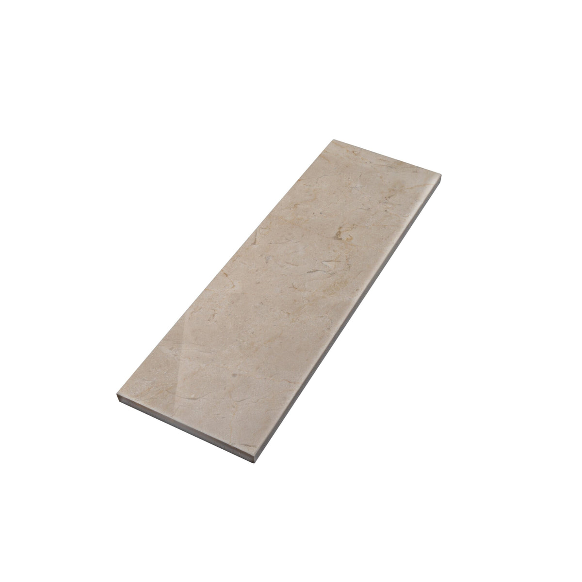 Apollo Tile (Sample) Floor and Wall Tile Cream 4-in x 4-in Polished Marble Subway Floor and Wall Tile
