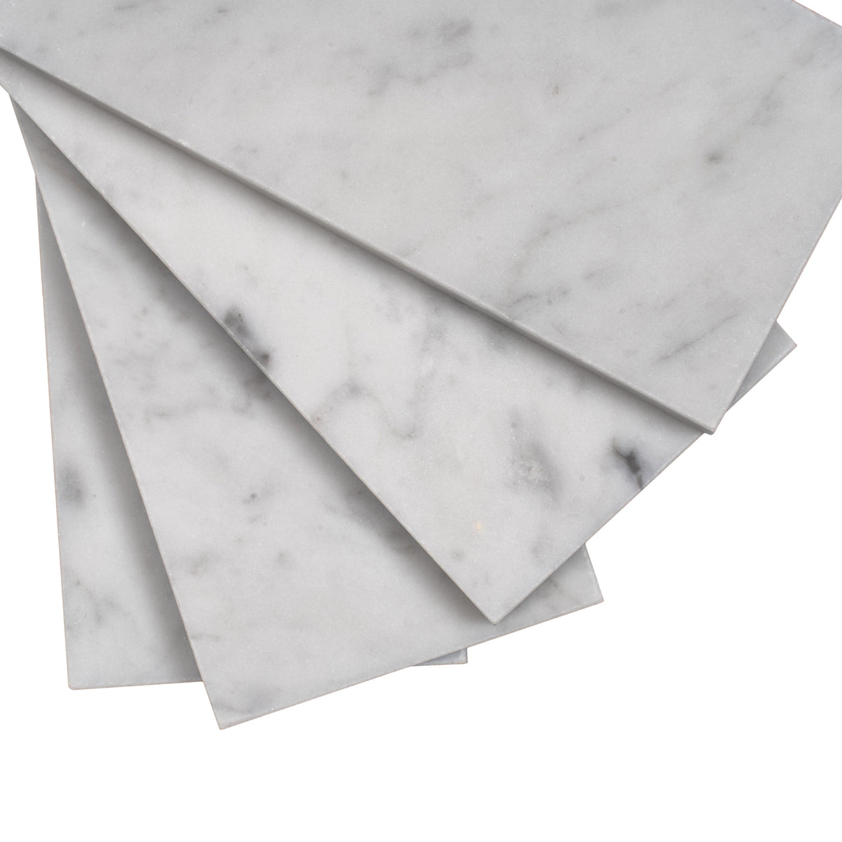Apollo Tile (Sample) Wall White 3-in x 6-in Polished Marble Subway Wall Tile