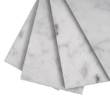 Apollo Tile Grandis White 3-in x 6-in Polished Natural Stone Marble Subway Floor and Wall Tile (5-sq. ft/ Carton)