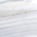 Apollo Tile (Sample) Floor and Wall Tile White and Gray 4-in x 4-in Honed Marble Subway Floor and Wall Tile