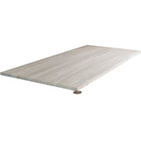 Apollo Tile (Sample) Floor and Wall Tile Wooden Gray 4-in x 4-in Honed Marble Subway Floor and Wall Tile