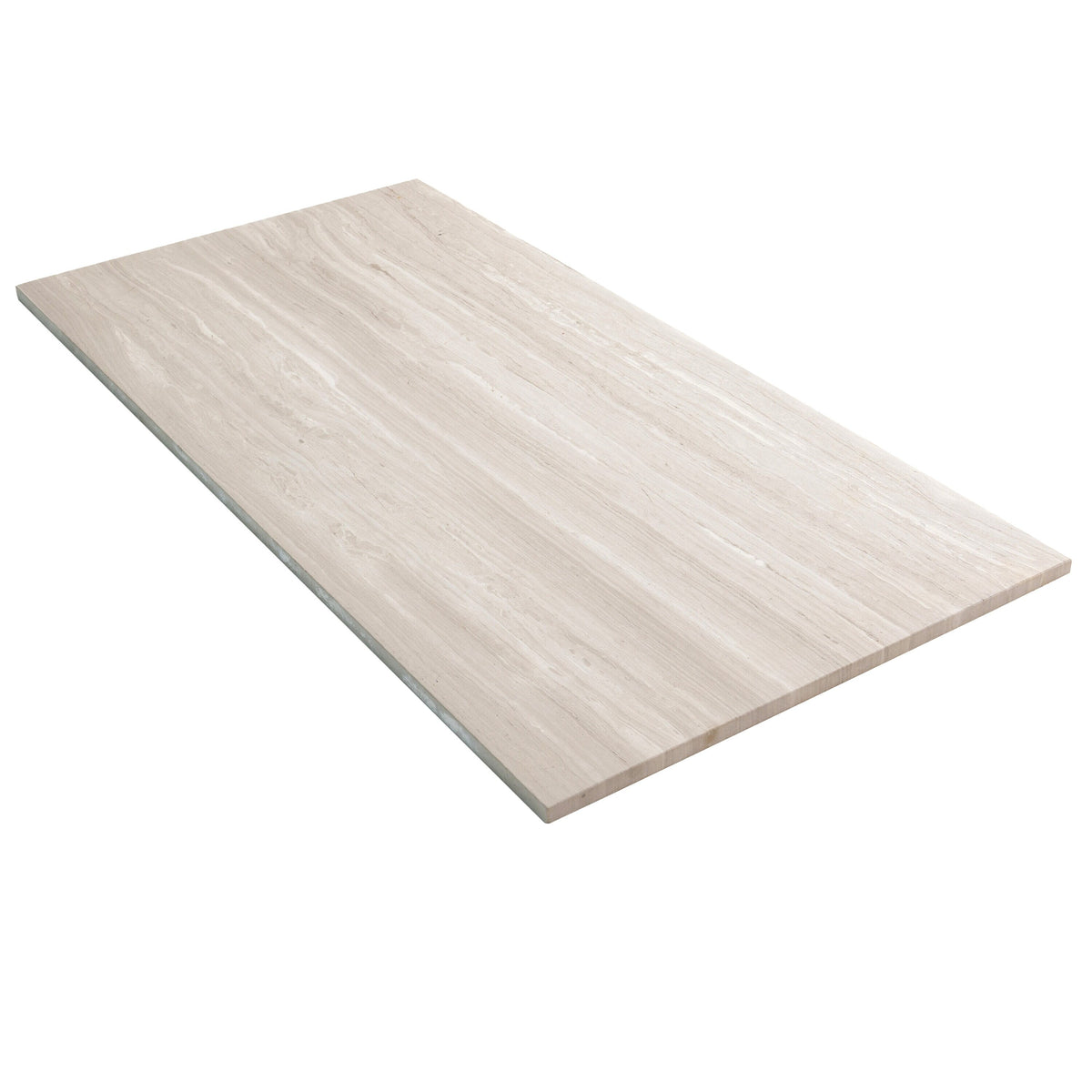 Apollo Tile (Sample) Floor and Wall Tile Wooden Gray 4-in x 4-in Honed Marble Subway Floor and Wall Tile