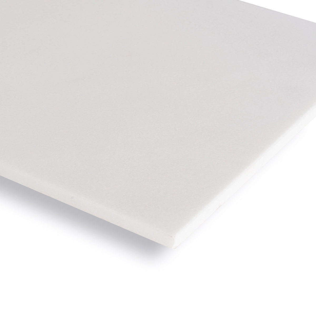 Apollo Tile (Sample) Floor and Wall Tile White 4-in x 4-in Honed Marble Subway Floor and Wall Tile