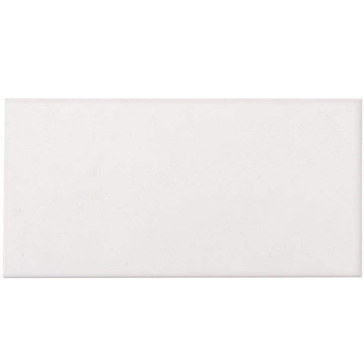 Apollo Tile (Sample) Floor and Wall Tile White 4-in x 4-in Honed Marble Subway Floor and Wall Tile