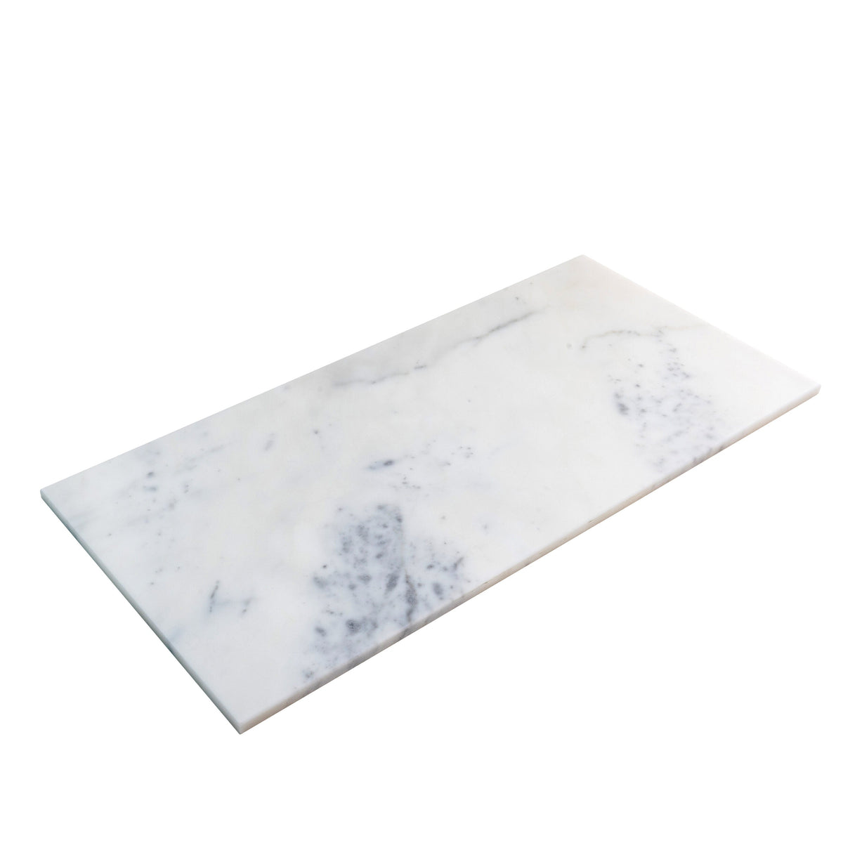 Apollo Tile (Sample) Floor and Wall Tile White and Beige 4-in x 4-in Polished Marble Subway Floor and Wall Tile