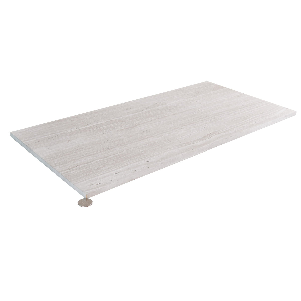 Apollo Tile (Sample) Floor and Wall Tile Wooden Gray 4-in x 4-in Polished Marble Subway Floor and Wall Tile