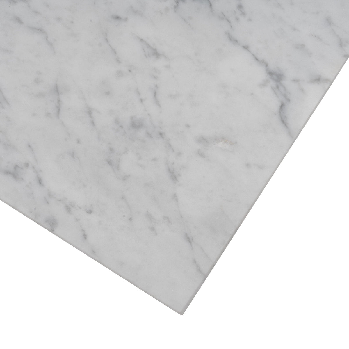 Apollo Tile (Sample) Wall White 4-in x 4-in Polished Marble Look Wall Tile