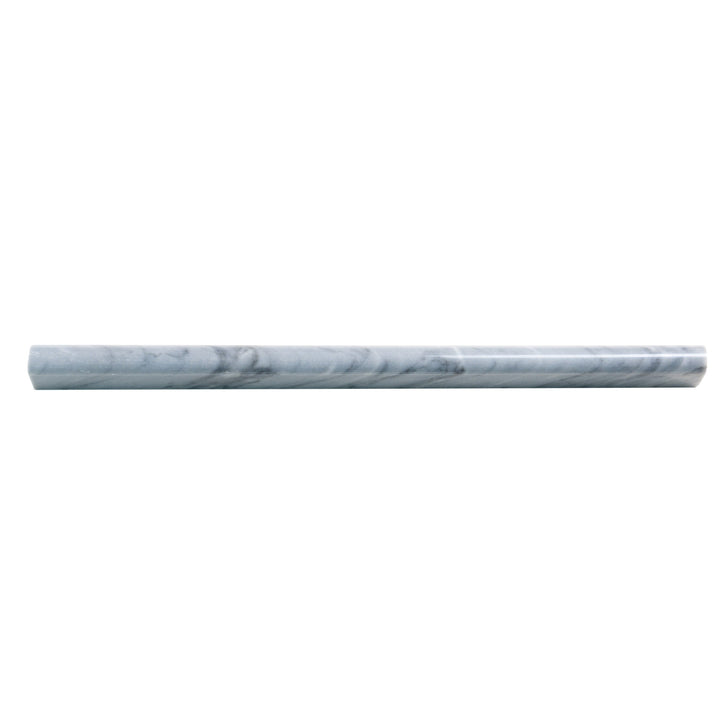 Apollo Tile 10-Pack Gray 1/2-in x 12-in Marble Pencil Tile (0.5-sq. ft/ Carton)