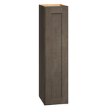Diamond Express Jamestown 9-in W x 36-in H x 12-in D Colt Brown Wall Fully Assembled Plywood Cabinet (Recessed Panel Shaker Door Style)
