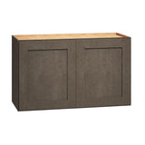Diamond Express Jamestown 30-in W x 18-in H x 12-in D Colt Brown Wall Fully Assembled Plywood Cabinet (Recessed Panel Shaker Door Style)