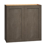 Diamond Express Jamestown 30-in W x 30-in H x 12-in D Colt Brown Wall Fully Assembled Plywood Cabinet (Recessed Panel Shaker Door Style)