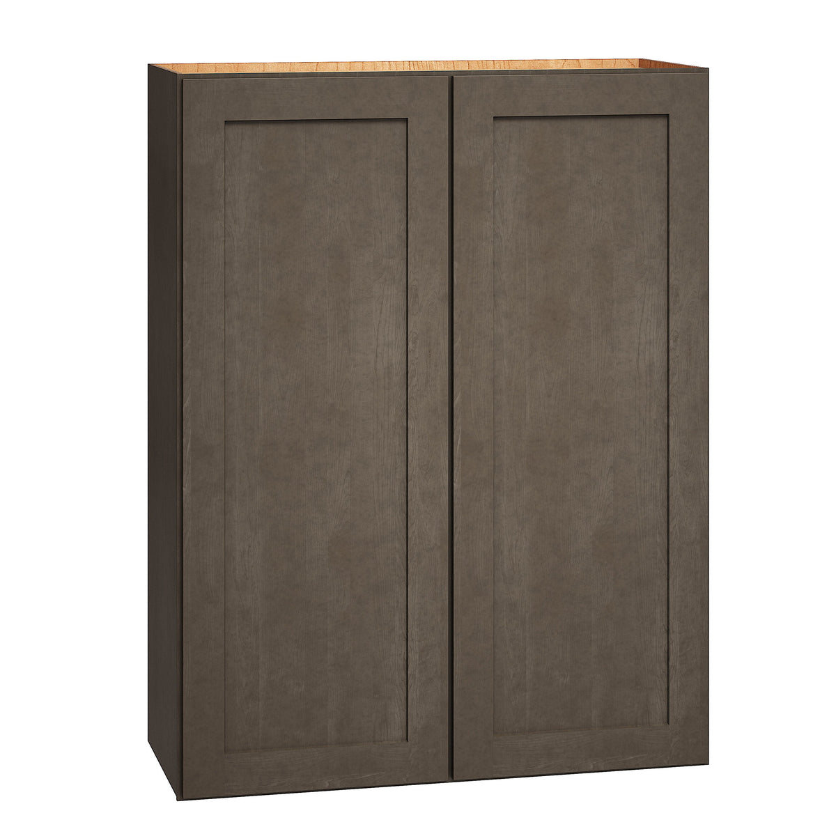 Diamond Express Jamestown 30-in W x 39-in H x 12-in D Colt Brown Wall Fully Assembled Plywood Cabinet (Recessed Panel Shaker Door Style)