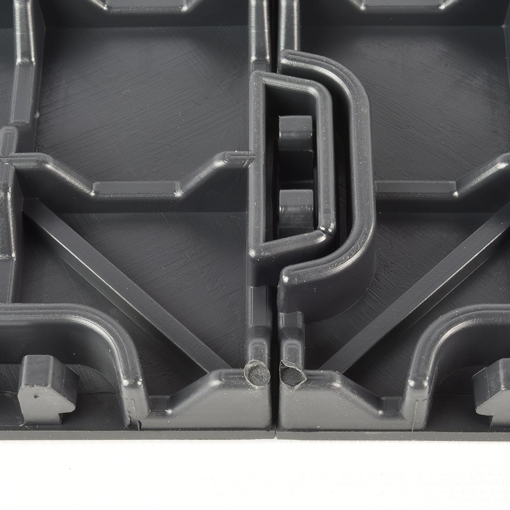 Greatmats 12-in W x 12-in L x 0.56-in T Interlocking Flexible PVC Gym Floor Tile (-sq ft)