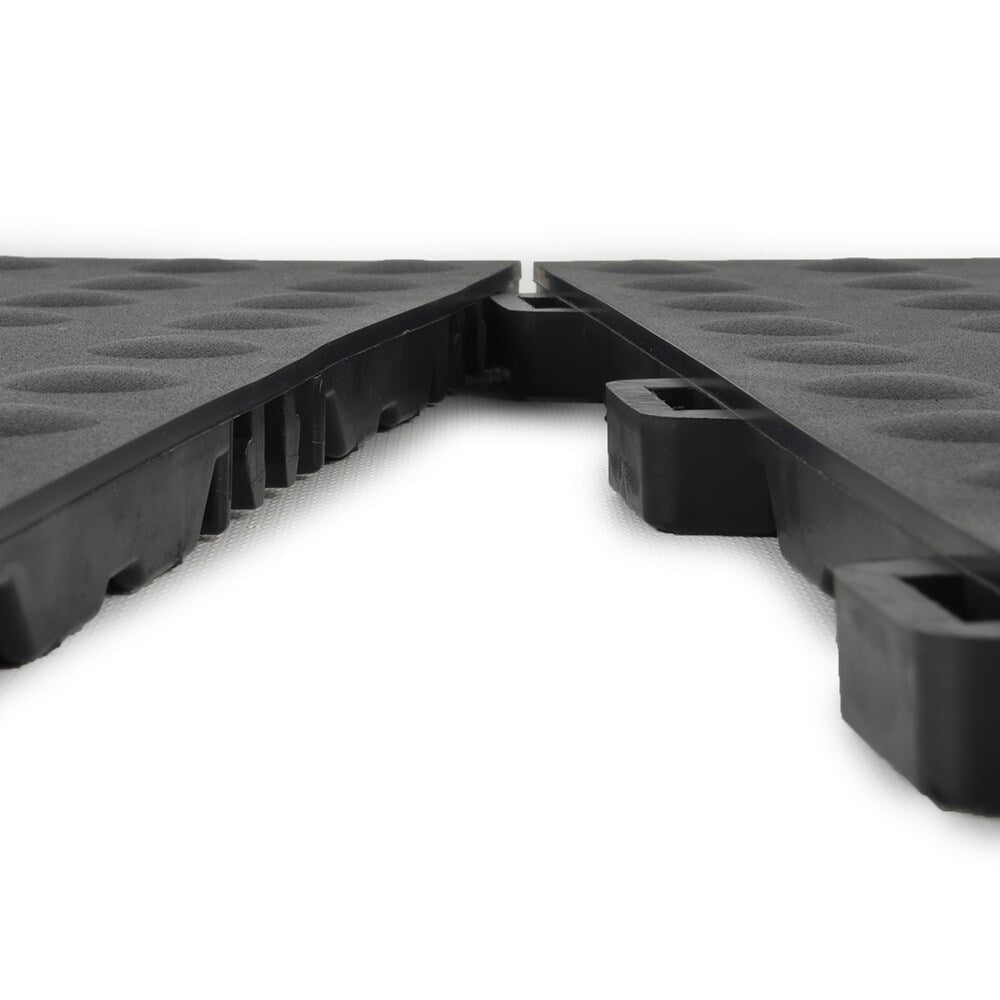 Greatmats 12-in W x 12-in L x 0.56-in T Interlocking Flexible PVC Gym Floor Tile (-sq ft)