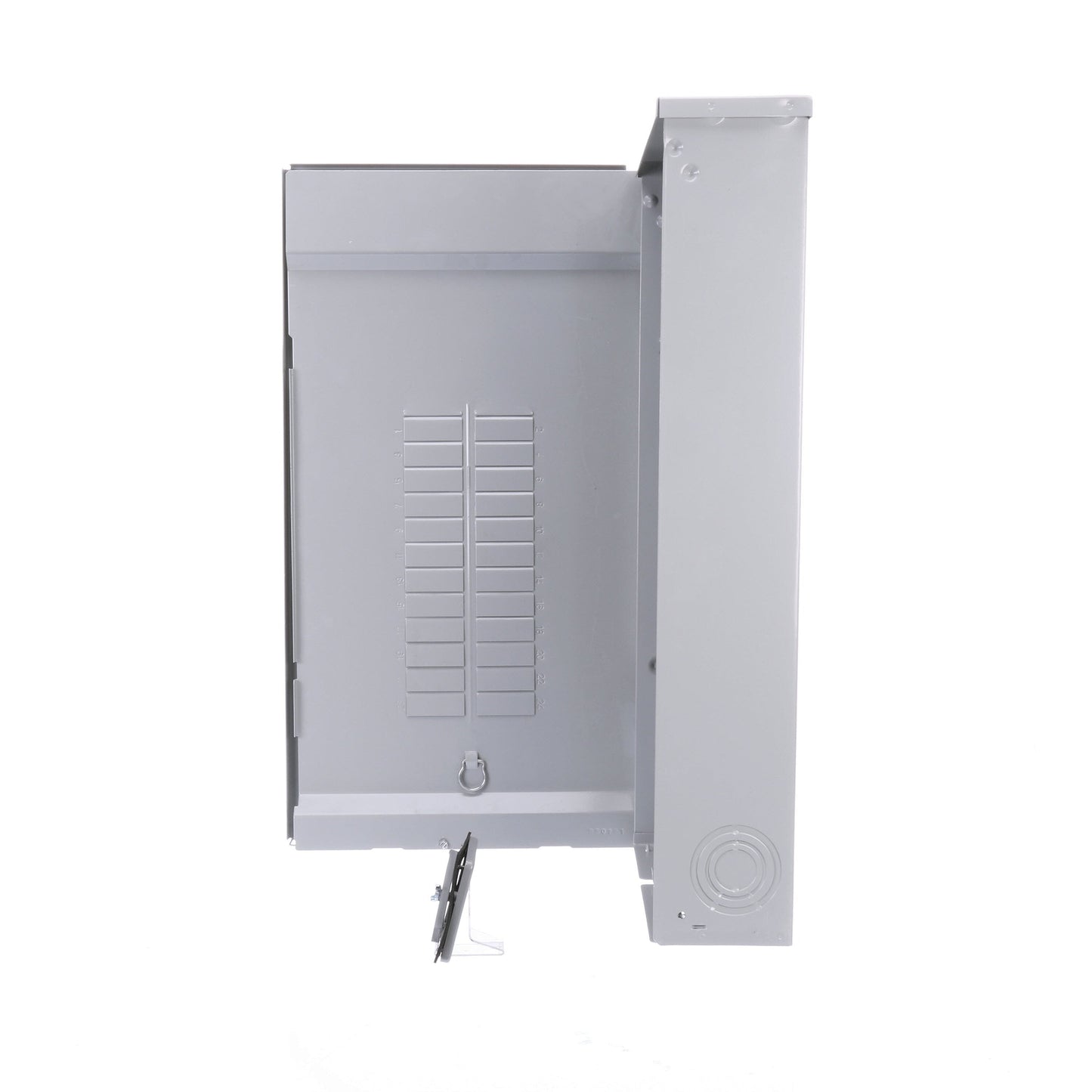 Siemens ES 150-Amp 24-space load center - angle view