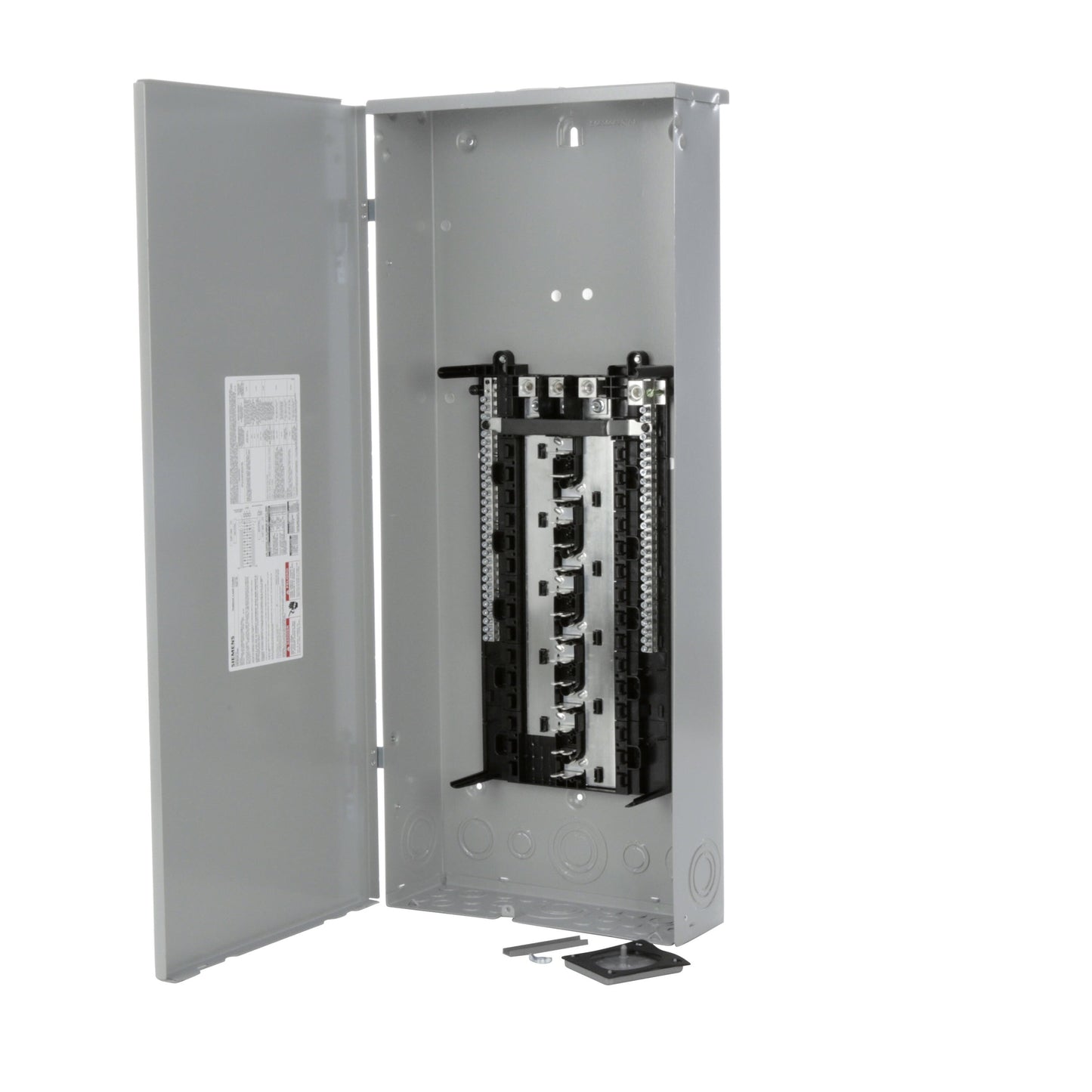 Siemens ES 200-Amp 30-space load center - front view