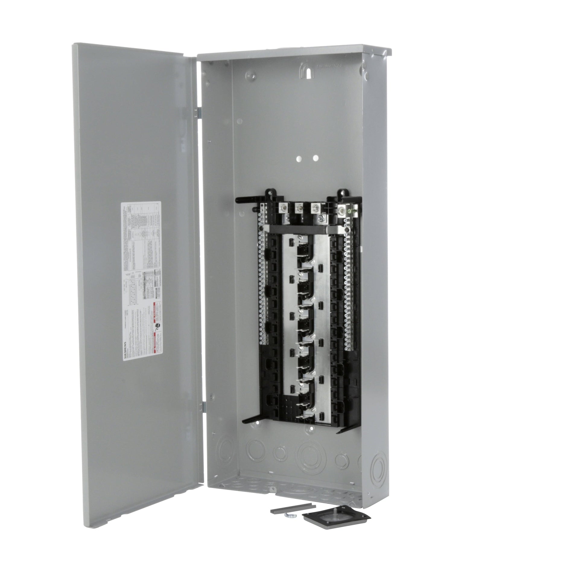 Siemens ES 200-Amp 30-space load center - front view
