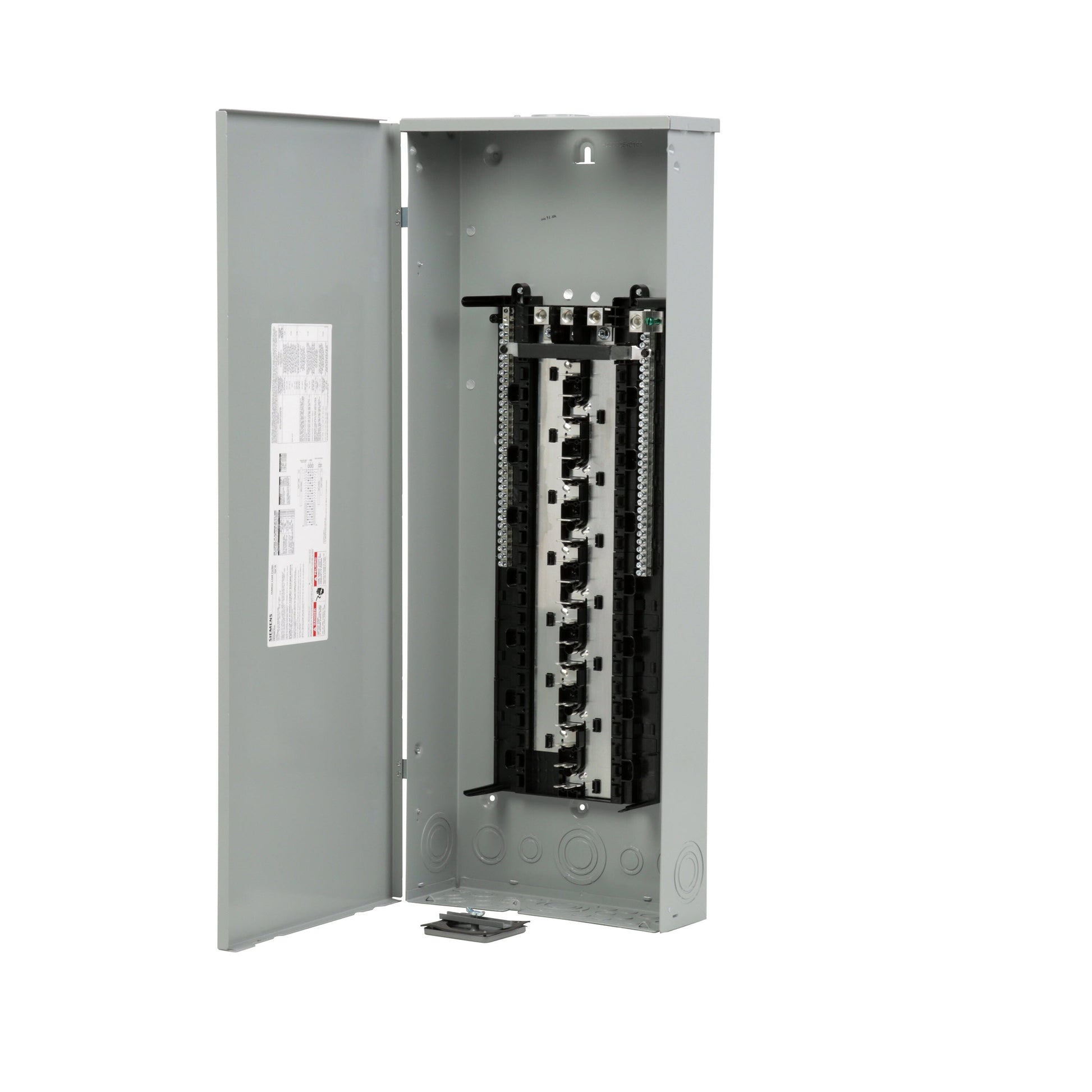 Siemens ES 225-Amp 42-space load center - front view