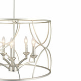 Progress Lighting Landree 5-Light Gray Traditional Chandelier