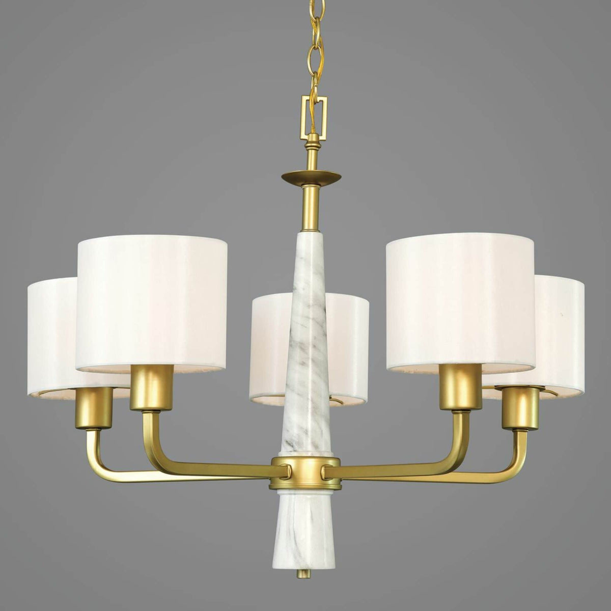 Progress Lighting Palacio 5-Light Gold Transitional Chandelier