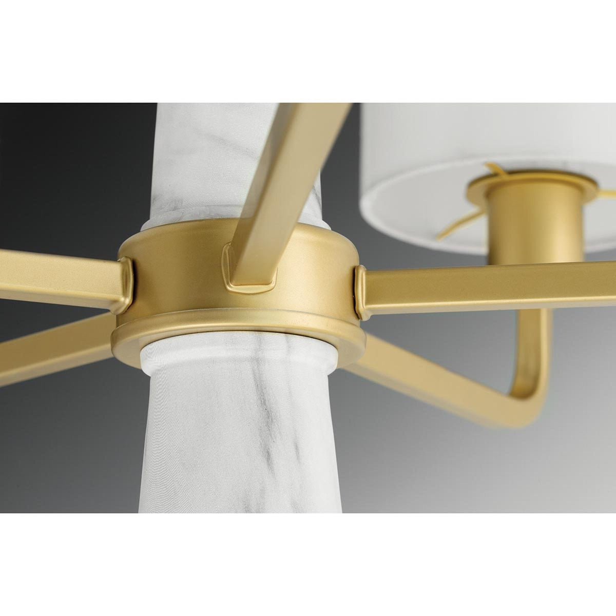 Progress Lighting Palacio 5-Light Gold Transitional Chandelier
