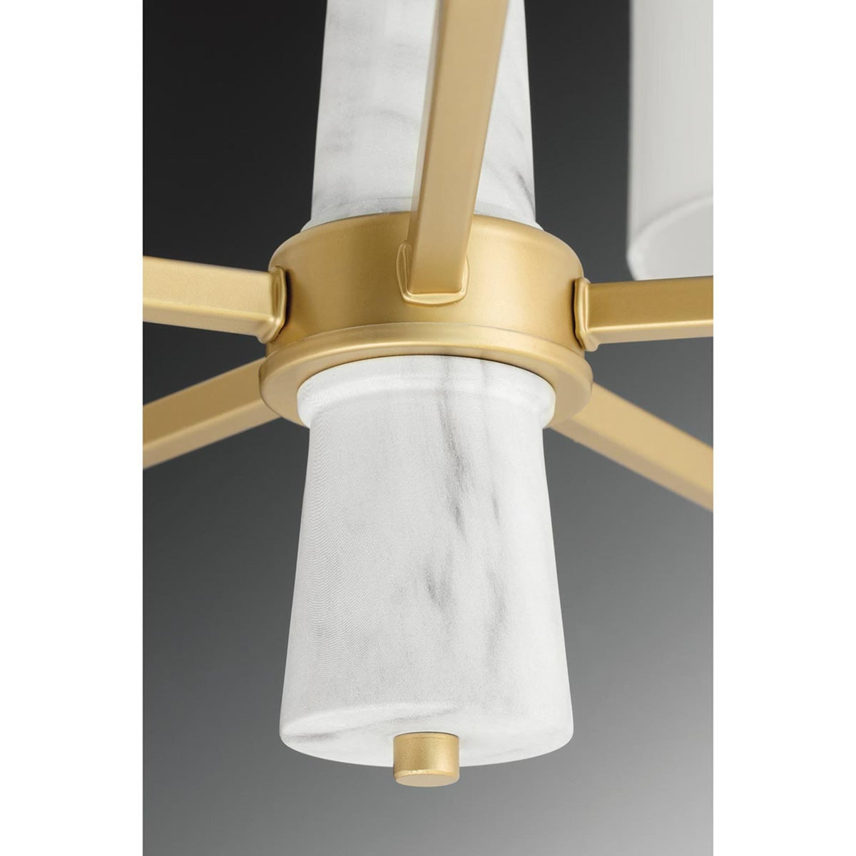 Progress Lighting Palacio 5-Light Gold Transitional Chandelier