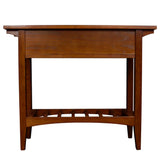 Leick Home 5-Bottle Russet Wood Wine Cabinet