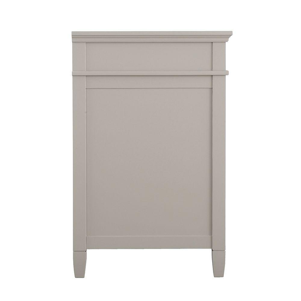 Ashburn 30 in. W x 21.63 in. D Vanity Cabinet in Grey - Super Arbor