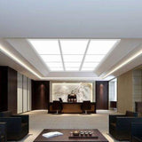 2 ft. x 4 ft. 50-Watt 6250 Lumens White Integrated LED Back-Lit Panel Light in Warm White, 3500K (2-Pack)