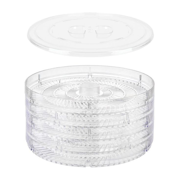 5-Tray Black Food Dehydrator with Auto Shutoff