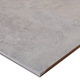 Project Source Alamosa Grey 12-in x 12-in Glazed Ceramic Stone Look Floor Tile