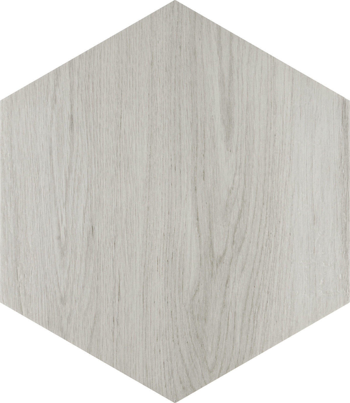Affinity Tile Natura Hex White 14-in x 16-in Satin Porcelain Wood look Hexagon Floor and Wall Tile product image