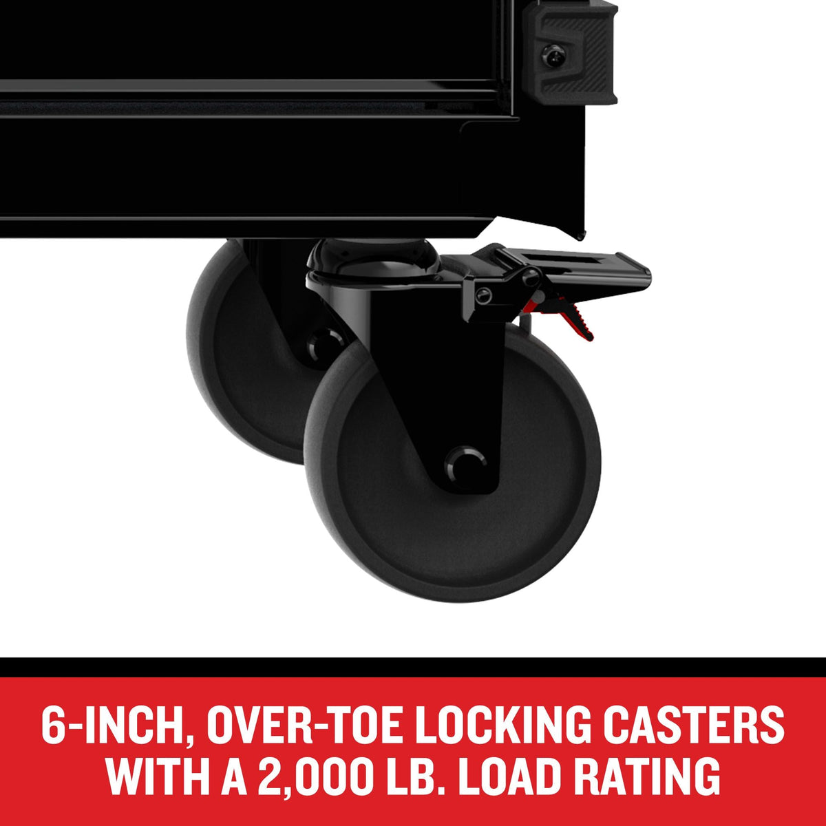CRAFTSMAN Premium 2000 Series 51.2-in L x 39.5-in H 8-Drawer Rolling Black Wood Work Bench