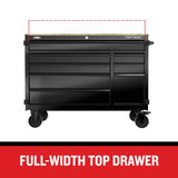 CRAFTSMAN Premium 2000 Series 51.2-in L x 39.5-in H 8-Drawer Rolling Black Wood Work Bench