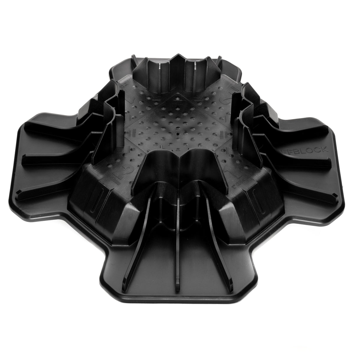 TuffBlock 2-1/2-in Black Plastic Deck Support