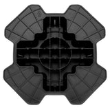 TuffBlock 2-1/2-in Black Plastic Deck Support