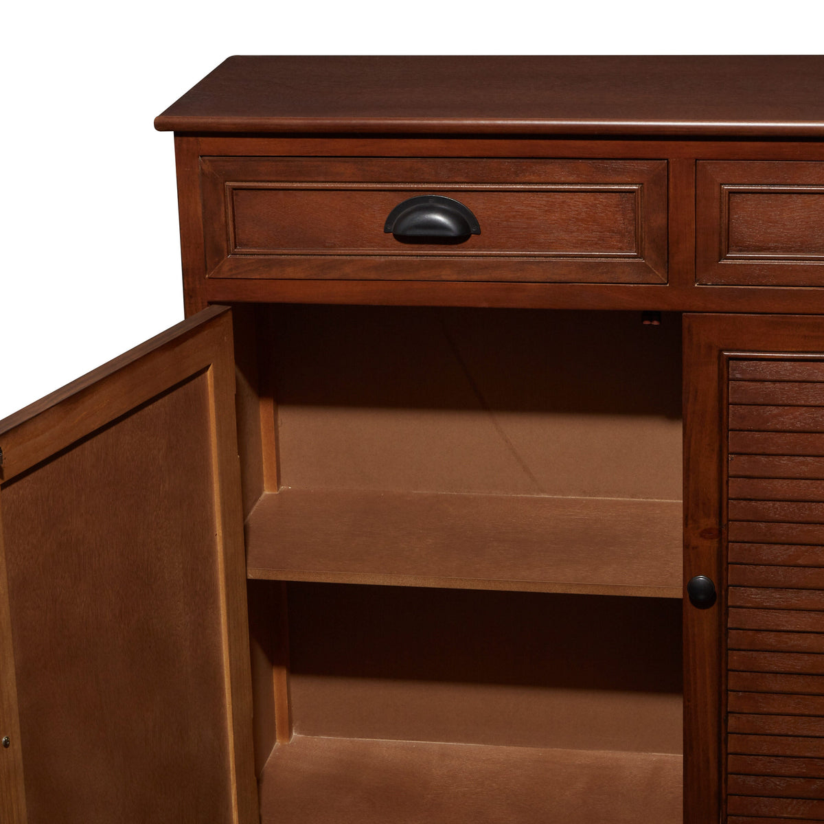 Grayson Lane Brown Pine 2-Drawer Accent Chest