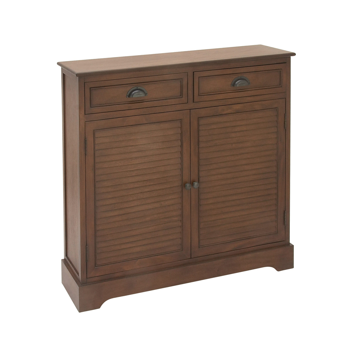 Grayson Lane Brown Pine 2-Drawer Accent Chest