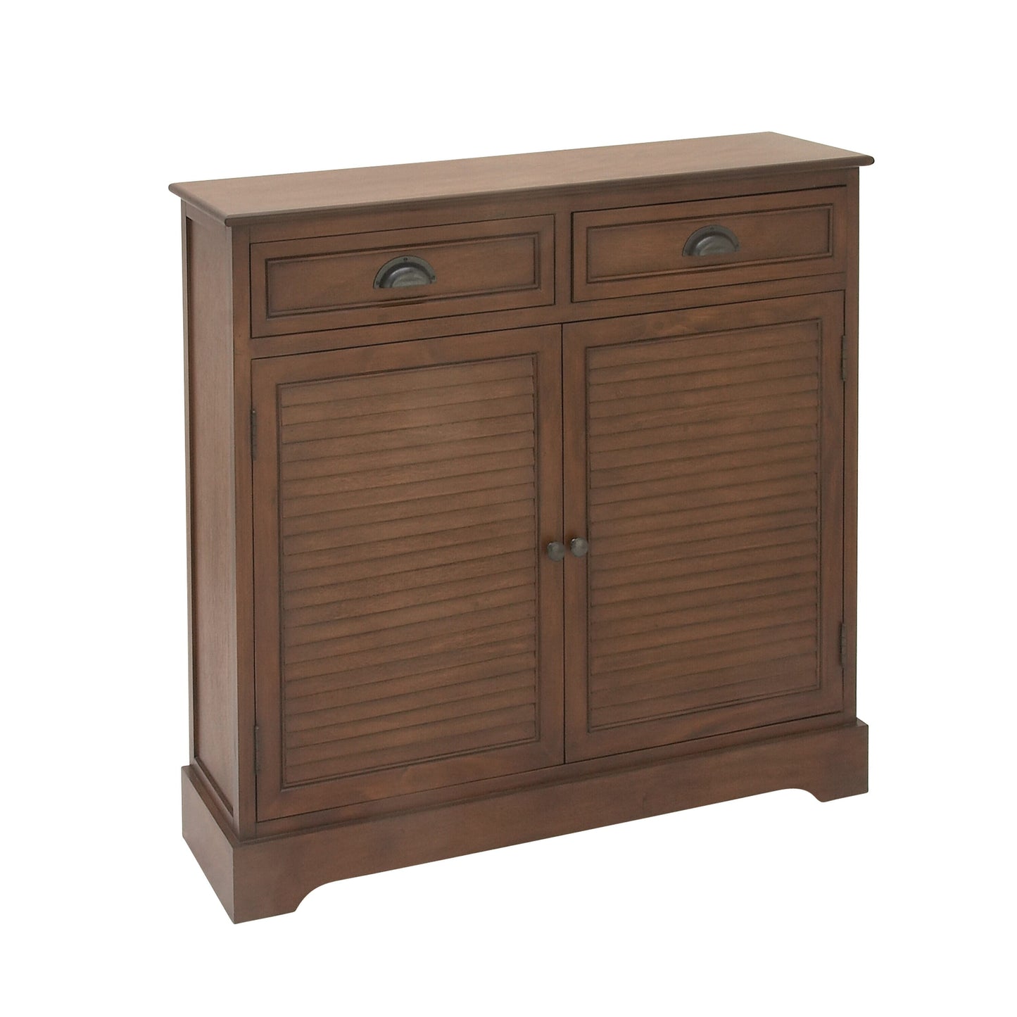 Grayson Lane Brown Pine 2-Drawer Accent Chest