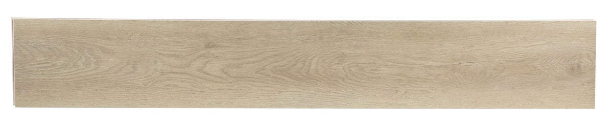 STAINMASTER (Sample) Aubrey Oak Waterproof Wood Look Interlocking Luxury Vinyl Plank, 12-mil Wear Layer, 9.05-in W x 12-in L