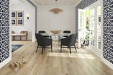 STAINMASTER (Sample) Aubrey Oak Waterproof Wood Look Interlocking Luxury Vinyl Plank, 12-mil Wear Layer, 9.05-in W x 12-in L